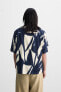 ABSTRACT PRINT SHIRT