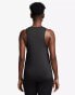 Nike Training One Dri-FIT tank in black Черный, XS - фото #2