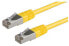 ROLINE Patchkabel Kat.6 S/Ftp gelb 2 m - Cable - Network