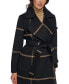 Фото #4 товара Women's Plaid Maxi Wool Blend Coat