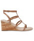 Фото #4 товара Women's Seville Strappy Wedge Sandals