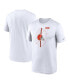 Фото #1 товара Men's White Cleveland Browns Legend Icon Performance T-shirt