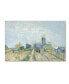 Van Gogh 'Montmartre Mills And Vegetable Gardens' Canvas Art - 32" x 22" x 2"