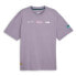 Фото #1 товара Puma Mapf1 X Mad Dog Jones Graphic Crew Neck Short Sleeve T-Shirt Mens Purple Ca