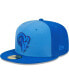 ფოტო #2 პროდუქტის Men's Royal Los Angeles Rams Tri-Tone 59FIFTY Fitted Hat