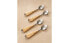 Pack of rattan dessert spoons (pack of 4)