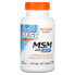 Фото #1 товара Витаминный комплекс для мышц и суставов Doctor's Best MSM с OptiMSM, 1,500 мг, 120 таблеток