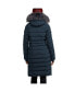 Фото #3 товара Women's Venice Long Puffer with Removable Faux Fur Trim