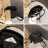 Фото #36 товара Kris Anna Women's Rivets Mini Shoulder Bag with Shoulder Strap Chain Tassel Black Disposable