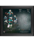 Фото #1 товара Miami Dolphins Framed 15" x 17" Miracle In Miami Collage