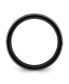 ფოტო #2 პროდუქტის Stainless Steel Black IP-plated Meteorite Inlay Band Ring