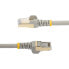 Фото #11 товара StarTech.com 0.50m CAT6a Ethernet Cable - 10 Gigabit Shielded Snagless RJ45 100W PoE Patch Cord - 10GbE STP Network Cable w/Strain Relief - Grey Fluke Tested/Wiring is UL Certified/TIA - 0.5 m - Cat6a - U/FTP (STP) - RJ-45 - RJ-45