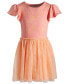 ფოტო #1 პროდუქტის Little Girls Heart Swirl Tutu Dress, Created for Macy's