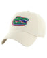 Фото #1 товара Men's Tan Distressed Florida Gators Vintage-Like Clean Up Adjustable Hat