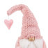 Christmas bauble Pink Polyresin Sand Polyfoam Fabric 16 x 17 x 39 cm