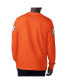 ფოტო #2 პროდუქტის Men's Orange Martin Truex Jr Clutch Hit Graphic Long Sleeve T-shirt