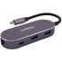 Фото #2 товара USB-разветвитель Nilox NXDSUSBC02 Серый