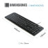 Фото #3 товара Клавиатура iggual CK-BASIC-120T QWERTY USB Чёрный испанский Обезьяна (1 Предметы)
