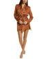 Фото #1 товара Misha Azrea Mini Dress Women's Orange S