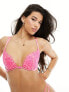 Фото #7 товара Ann Summers Valentines New Romance padded plunge bra in pink