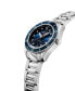 ფოტო #2 პროდუქტის Women's Swiss Comtesse Diamond (1/20 ct. t.w.) Stainless Steel Bracelet Watch 37mm