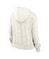 ფოტო #2 პროდუქტის Women's Cream Pittsburgh Steelers Gym Vintage-like Logo Pullover Hoodie