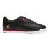 Фото #2 товара Puma Sf Roma Via Perforated Lace Up Mens Black Sneakers Casual Shoes 30751701