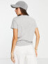 Фото #2 товара ASOS DESIGN ultimate cotton t-shirt with crew neck in grey marl