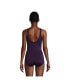 Фото #5 товара Women's Long Chlorine Resistant Soft Cup Tugless Sporty One Piece Swimsuit