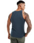 Фото #2 товара ASOS DESIGN muscle fit rib with high neck in charcoal