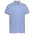 TOMMY JEANS Slim Corp short sleeve polo Moderate Blue, L - фото #2