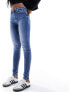 Фото #5 товара Pimkie high waisted skinny jeans in blue wash
