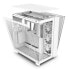 NZXT H9 All white - Midi Tower - PC - White - ATX - micro ATX - Mini-ITX - Steel - Tempered glass - 16.5 cm