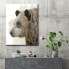 Фото #2 товара Brown bear Gallery-Wrapped Canvas Wall Art - 18" x 24"