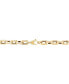 ფოტო #2 პროდუქტის Polished Oval Link 20" Chain Necklace in 10k Gold