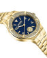 Women's Three-Hand Quartz Vittoria Gold-Tone Stainless Steel Bracelet 38mm