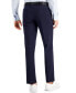 Фото #4 товара Men's Slim-Fit Navy Solid Suit Pants, Created for Macy's