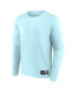 Men's Aqua Formula 1 Merchandise Beach Club Long Sleeve T-Shirt