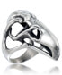 Фото #1 товара Men's Openwork Eagle Ring in Stainless Steel