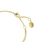 Gold-Tone Multicolor Pavé Ladybug Bangle Bracelet
