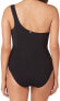 Amoressa Women’s 189283 Eclipse Gemini One Piece Swimsuit Black Size 10