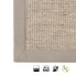 Wohnteppich Sisal