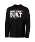 Men's Black Philadelphia Flyers Dassler AEROREADY Creator Long Sleeve T-shirt Черный, L - фото #3