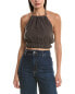 Фото #1 товара Bella Dahl Clinch Waist Halter Top Women's