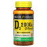 Фото #1 товара Mason Natural, витамин D3, 50 мкг (2000 МЕ), 120 капсул