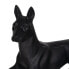 Decorative Figure Black Dog 37,5 x 13,5 x 22 cm