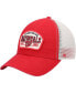 Фото #1 товара Men's Red Washington Nationals Penwald Clean Up Trucker Snapback Hat