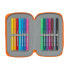 SAFTA Valencia Basket Small Double Filled 28 Pieces Pencil Case