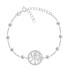 Фото #1 товара Tree of Life Charm Silver Bracelet BRC166W