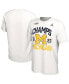 Фото #1 товара Men's White Michigan Wolverines College Football Playoff 2023 National Champions Retro T-shirt